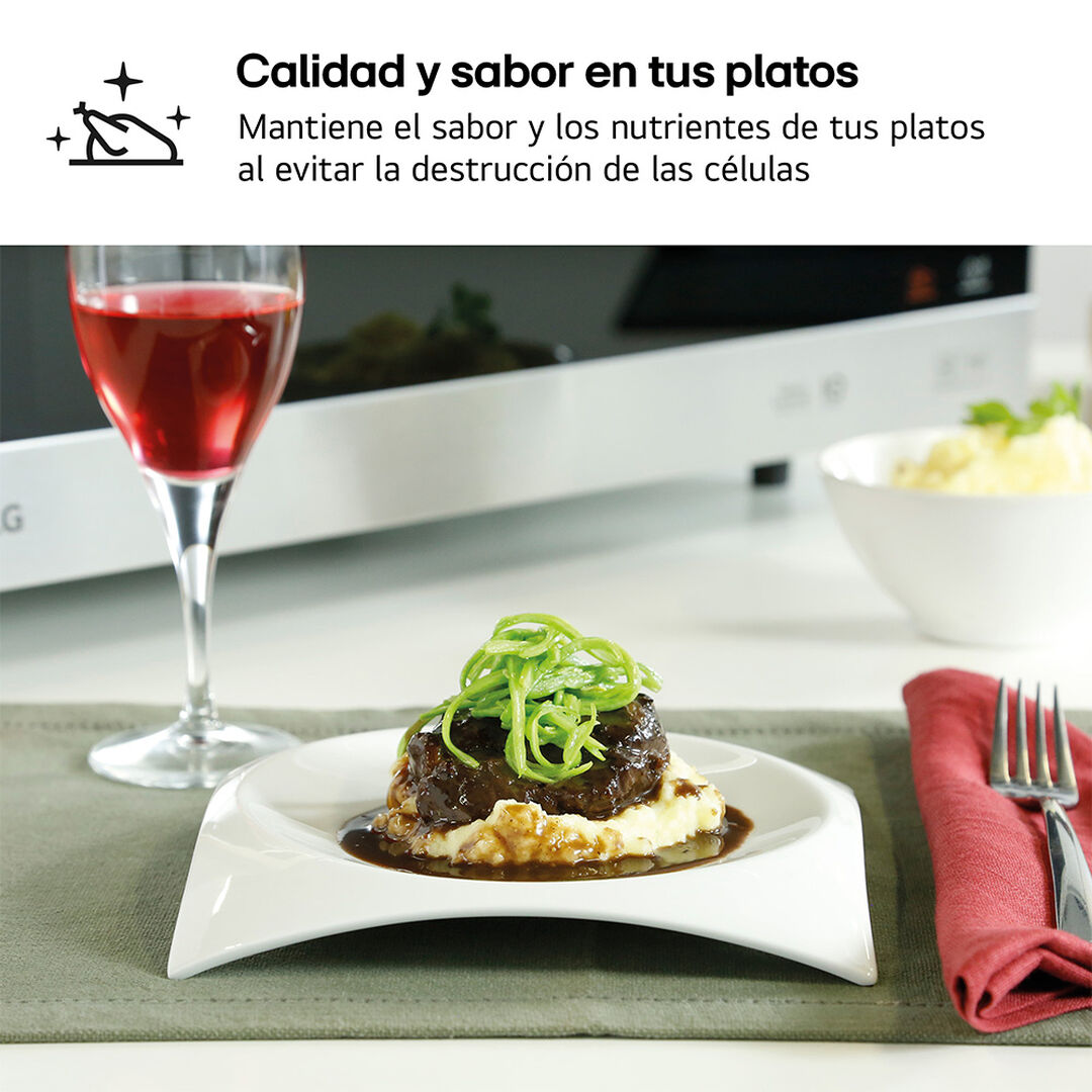 Microondas 4 en 1 Smart Inverter 1100W 39L