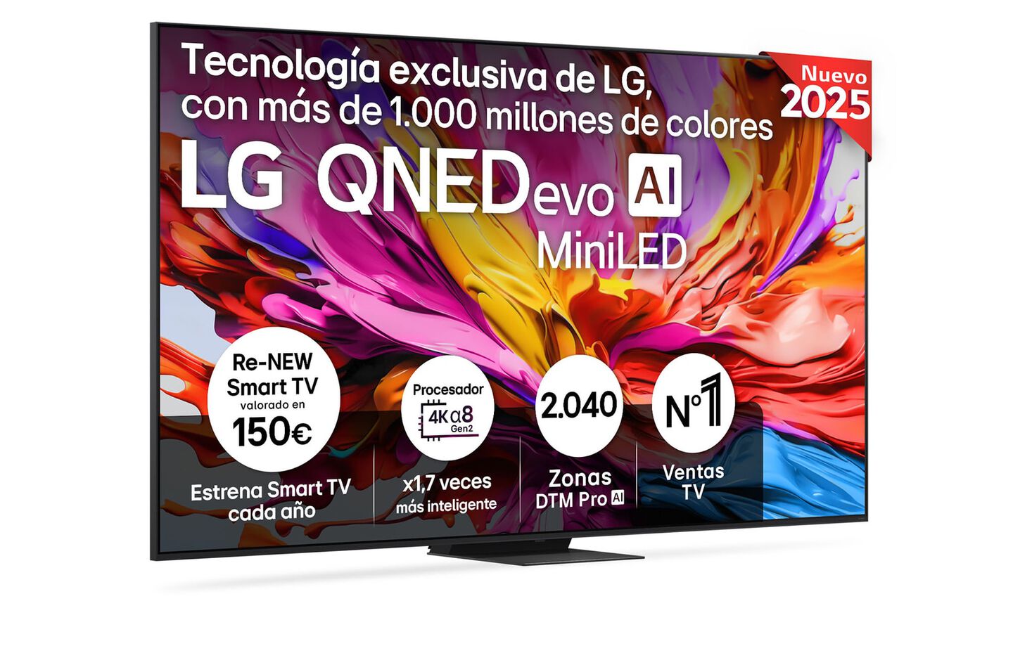 Smart TV QNED evo AI QNED86 100 MiniLED 4K 2025