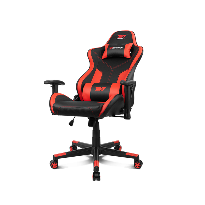 <p>La silla gaming Drift DR90 Pro V8 es la elecci&oacute;n perfecta para jugadores y personas que pasan largas horas frente al ordenador. Su dise&ntilde;o ergon&oacute;mico incluye reposabrazos ajustables en altura y &aacute;ngulo lateral, lo que proporciona un soporte &oacute;ptimo para mantener una postura c&oacute;moda. La estructura de metal garantiza estabilidad y un desplazamiento suave, mientras que el tapizado en tela suave de alta calidad permite una buena transpiraci&oacute;n durante las sesiones prolongadas. Con un pist&oacute;n de gas de clase 4, esta silla soporta hasta 150 kilos y ofrece un ajuste de altura vers&aacute;til. Su respaldo reclinable hasta 135 grados se adapta a la forma de la espalda, facilitando el juego, el trabajo o el descanso. Adem&aacute;s, incorpora cojines lumbar y cervical que ayudan a mantener una buena postura y cuidan la salud de la espalda y el cuello, permitiendo disfrutar de largas horas de uso sin molestias.</p>