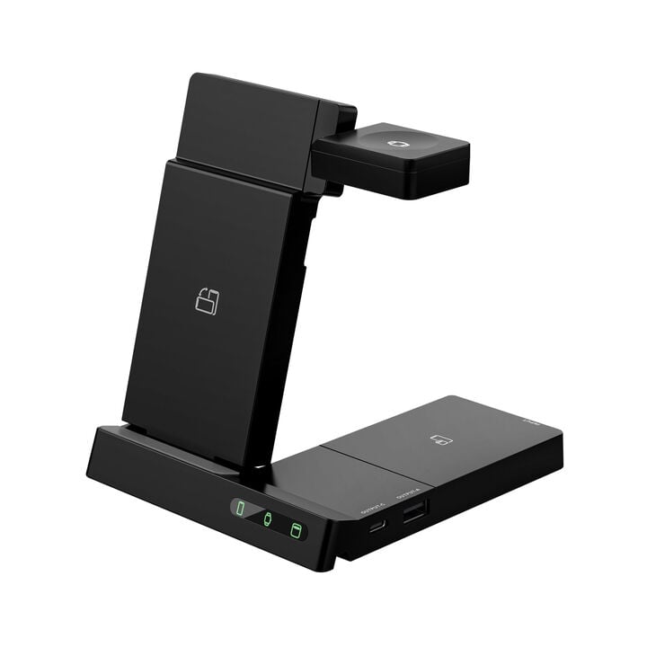 La organizaci&oacute;n en el escritorio es fundamental para ser m&aacute;s productivo. Con la nueva base cargador plegable de muvit for change, podr&aacute;s cargar todos tus dispositivos y mantener el orden en tu zona de trabajo. Con su dise&ntilde;o plegable, podr&aacute;s tenerlo en formato stand para cargar, m&oacute;viles, auriculares y relojes y podr&aacute;s guardarlo todo al volverlo a su posici&oacute;n original.