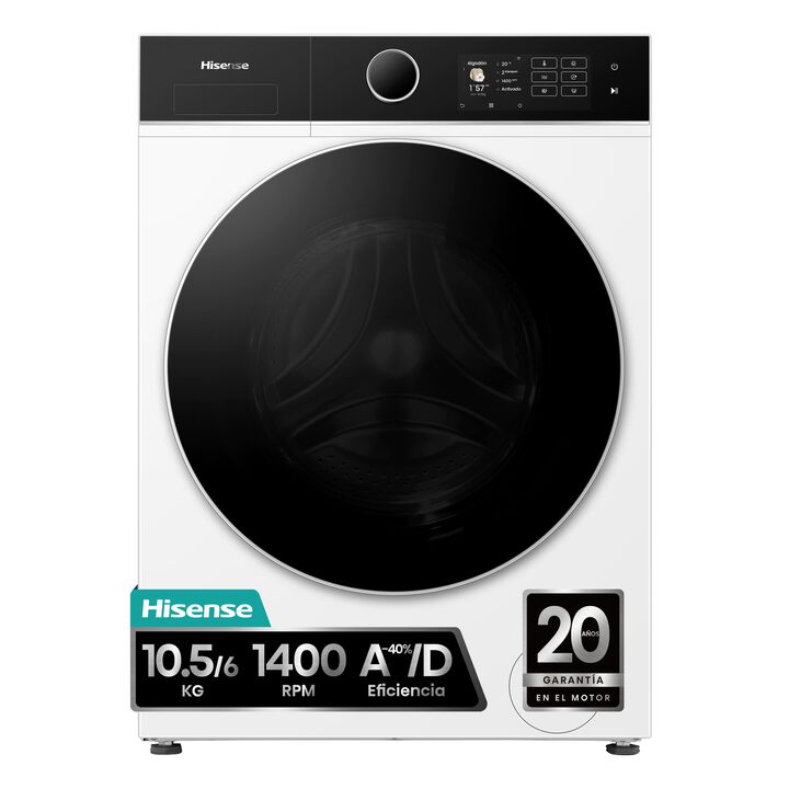 Lav.Hisense WD5i1045BWQ carga frontal