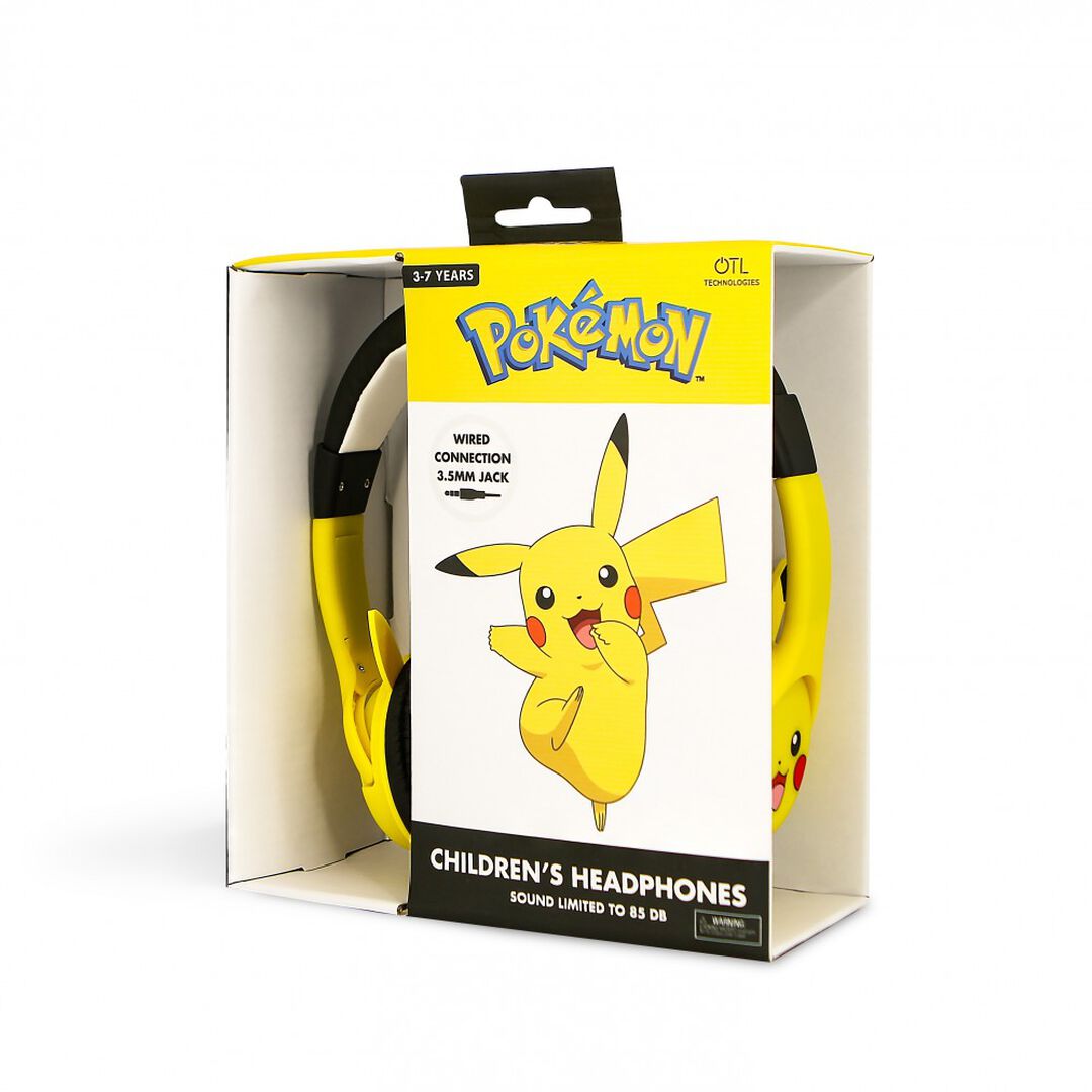 Auricular Infantil +Cable Pikachu Limitado Volumen
