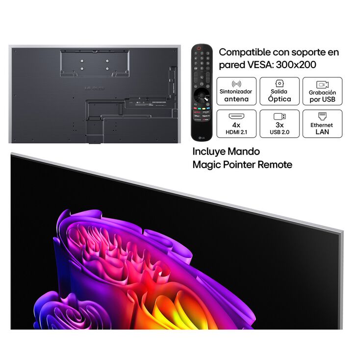 Smart TV LG OLED evo AI G6 55 pulgadas 4K 2026