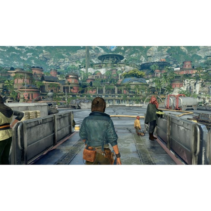 STAR WARS OUTLAWS GOLD EDITION SWITCH2 TARJETA LLAVE DE JUEGO PARA NINTENDO SWITCH 2 VERSIÓN ESPAÑOLA GARANTÍA EUROPEA
IDIOMAS:
CONTENIDO DE LA EDICIÓN DORADA*
Con la Edición dorada de Star Wars Outlaws conseguirás acceso al juego básico y el pase de temporada, que incluye:
- Paquete de historia de Star Wars Outlaws: Wild Card
- Paquete de historia de Star Wars Outlaws: A Pirate's Fortune
- Misión exclusiva del día 1: "El gambito de Jabba"
- El paquete para personajes Corredora de Kessel
- El paquete Legado del cazador
- El paquete Cártel Ronin
 
Video will open in a new window
DESCUBRE UNA GALAXIA DE OPORTUNIDADES
Explora lugares únicos, con ciudades y cantinas bulliciosas. Recorre enormes paisajes en tu speeder. Cada ubicación trae nuevas aventuras, desafíos únicos y recompensas atractivas, si te atreves a arriesgarte…
VIVE LA HISTORIA ORIGINAL DE UNA BUSCAVIDAS
Vive la arriesgada vida de una forajida. Dale la vuelta a cualquier situación con la ayuda de Nix, lucha con tu bláster, derrota a enemigos con sigilo y artilugios o encuentra el momento adecuado para distraerlos y ganar ventaja.
EMBÁRCATE EN MISIONES ARRIESGADAS
Embárcate en misiones arriesgadas de los sindicatos del crimen de toda la galaxia, pero con grandes recompensas. Roba objetos valiosos, infíltrate en ubicaciones secretas y engaña a tus enemigos jugando como una de las forajidas más buscadas de la galaxia. Todas las elecciones que tomes influirán en tu reputación.
ENTRA EN LA CABINA DEL PILOTO
Pilota tu nave, la Cazaestelas, en emocionantes combates espaciales contra el Imperio y otros enemigos. Encuentra el momento oportuno para perseguir, evadir y atacar, y así conseguir ventaja.
  
DISCLAIMERS:
*La oferta puede cambiar en el futuro. Es posible que el contenido se ofrezca por separado como compra y/o en sorteos en cualquier momento, a completa discreción de Ubisoft.
La caja contiene una tarjeta llave de juego. Se requiere la descarga del juego completo a través de internet.