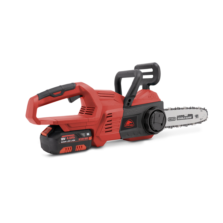 Sierra de Cadena 18V, de 250mm, con 1 bater&iacute;a de 4 Ah + cargador