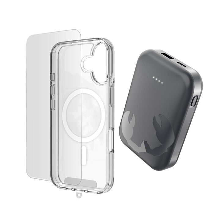 <p>Transforma cualquier escritorio en una estaci&oacute;n de trabajo profesional y eficiente. Este pack est&aacute; dise&ntilde;ado para profesionales que pasan largas jornadas frente a la pantalla y necesitan accesorios que sigan su ritmo. Con la tecnolog&iacute;a GaN de &uacute;ltima generaci&oacute;n y un dise&ntilde;o ergon&oacute;mico premium, garantizas un rendimiento &oacute;ptimo de tus dispositivos y una mayor comodidad personal.</p>
<p>Componentes del pack:</p>
<ul>
<li><strong>Soporte Ergon&oacute;mico Premium:</strong> Fabricado en aluminio de alta resistencia, este elevador mejora el &aacute;ngulo de visi&oacute;n para reducir la fatiga cervical. Su dise&ntilde;o abierto favorece la ventilaci&oacute;n natural de tu port&aacute;til, evitando el sobrecalentamiento.</li>
<li><strong>Cargador GaN 65W de Doble Puerto:</strong> M&aacute;s peque&ntilde;o, m&aacute;s eficiente y m&aacute;s potente. Gracias al nitruro de galio (GaN), ofrece una carga r&aacute;pida y segura para port&aacute;tiles, tablets y smartphones desde un solo enchufe, distribuyendo la energ&iacute;a de forma inteligente.</li>
<li><strong>Cable de Datos y Carga Reforzado:</strong> Un cable USB-C a USB-C dise&ntilde;ado para durar. Soporta altas potencias de carga y transferencia de datos r&aacute;pida, con conectores reforzados para evitar roturas por el uso diario.</li>
</ul>
<h3>Caracter&iacute;sticas Destacadas</h3>
<ul>
<li><strong>Ergonom&iacute;a Avanzada:</strong> Soporte plegable con acabados antideslizantes para m&aacute;xima estabilidad.</li>
<li><strong>Carga Multi-dispositivo:</strong> Cargador de pared con puertos USB-C y USB-A (Power Delivery y QC 3.0).</li>
<li><strong>Construcci&oacute;n Duradera:</strong> Materiales de grado aeron&aacute;utico y cables con recubrimiento de alta densidad.</li>
<li><strong>Versatilidad Total:</strong> Compatible con MacBook, port&aacute;tiles Windows, iPad Pro y dispositivos Android de &uacute;ltima generaci&oacute;n.</li>
</ul>