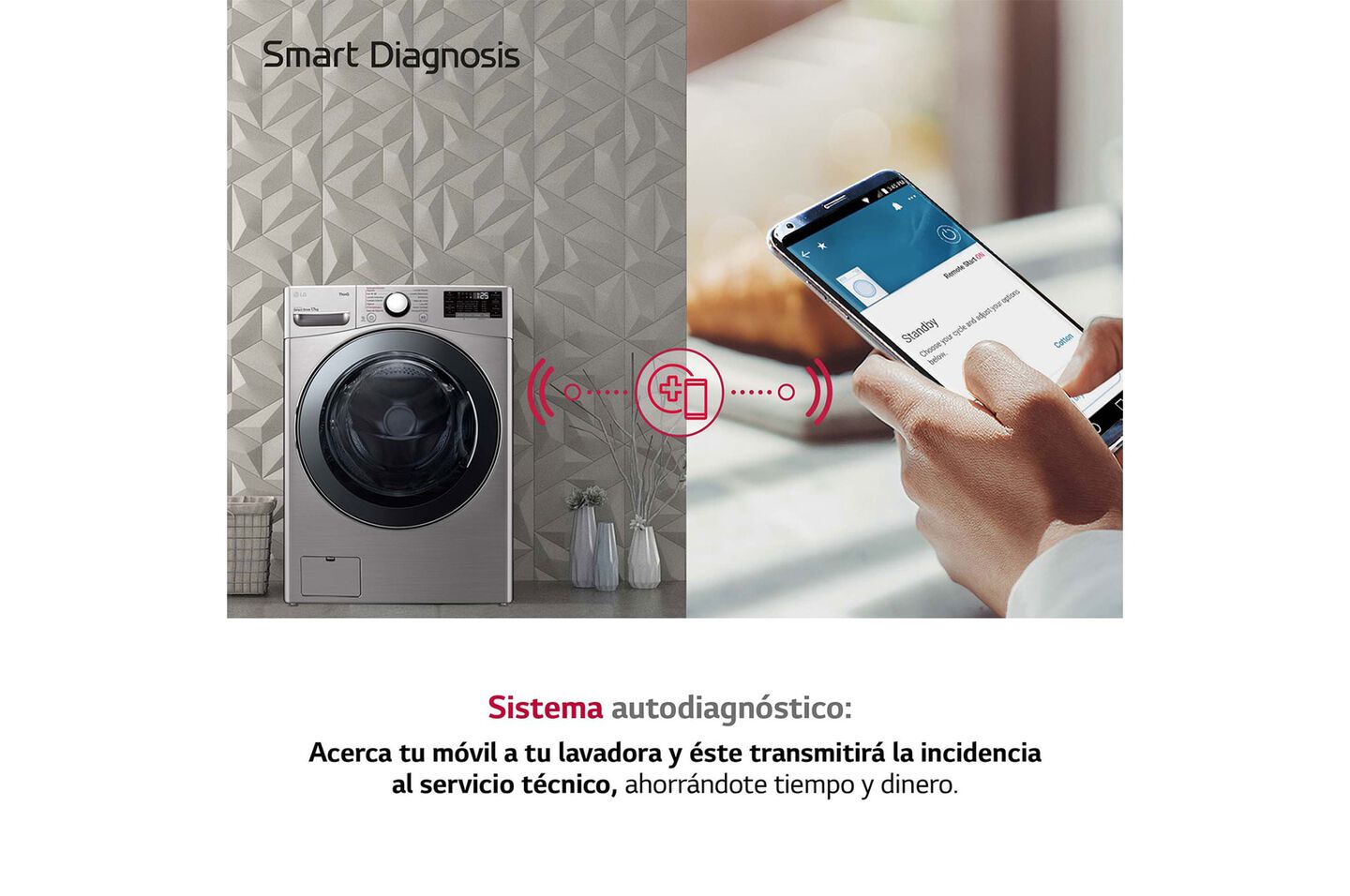 Lavadora F1P1CY2T 17 Kg Plateado