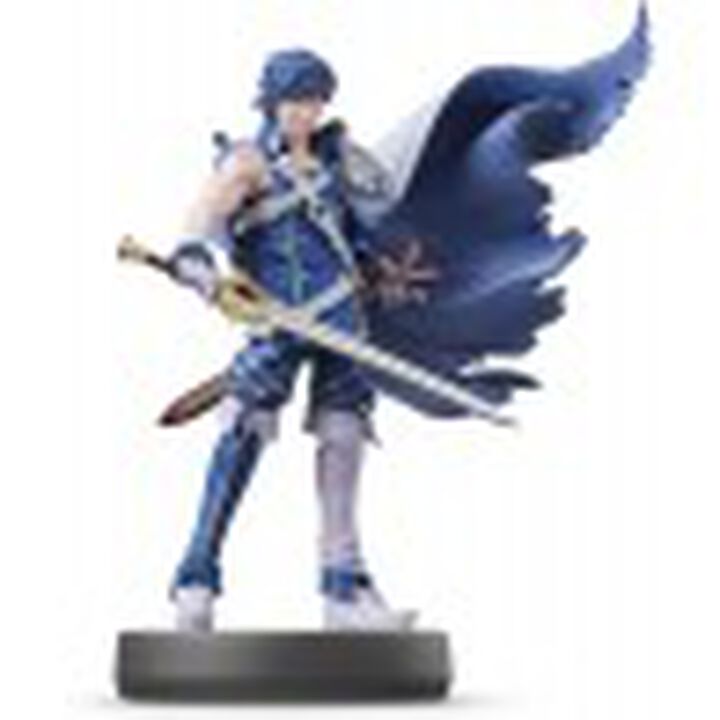 Chrom es uno de los protagonistas de Fire Emblem: Awakening, llega para unirse al elenco de luchadores de Super Smash Bros Ultimate.
Puedes usar amiibo con Nintendo Switch tocando con &eacute;l, el punto de contacto NFC del Joy-Con derecho o del mando Pro de Nintendo Switch (se vende por separado).
Mientras juegas, los datos de tu figura tambi&eacute;n se actualizar&aacute;n, as&iacute; que mientras juegas, tu amiibo es cada vez m&aacute;s &uacute;nico.
Descubre amiibo, una nueva forma de interactuar con tus personajes y juegos favoritos de Nintendo. Si tocas el punto NFC del mando Joy-Con derecho o mando pro con la figura al jugar a ciertos juegos, los datos del chip se transferir&aacute;n al juego para su uso de distintas formas.