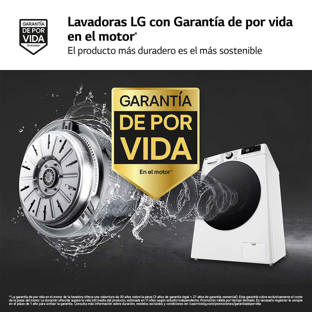 Lavadora F4WR7010AGW 10 kg  BLANCO