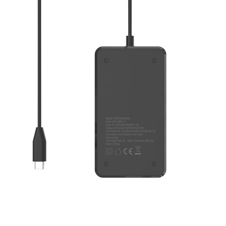 Cargador GAN USB-C para port&aacute;til - 90W