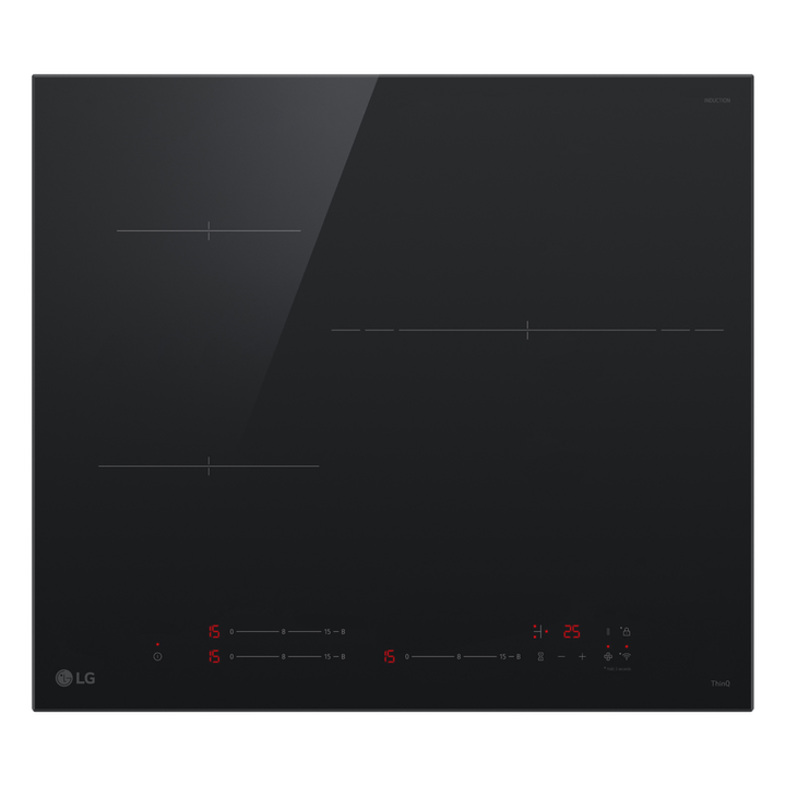 Placa de inducci&oacute;n de 59cm, 3 zonas &ndash;Zona grande 32 cm
