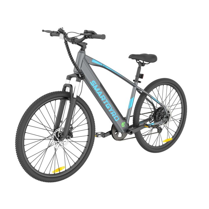 Bicicleta eléctrica de montaña con asistente al pedaleo, motor de 250W 36V, batería de 10Ah, 7 velocidades, frenada hidráulica, Horquilla Suntour y cuadro de aluminio smartGyro Senda 2.