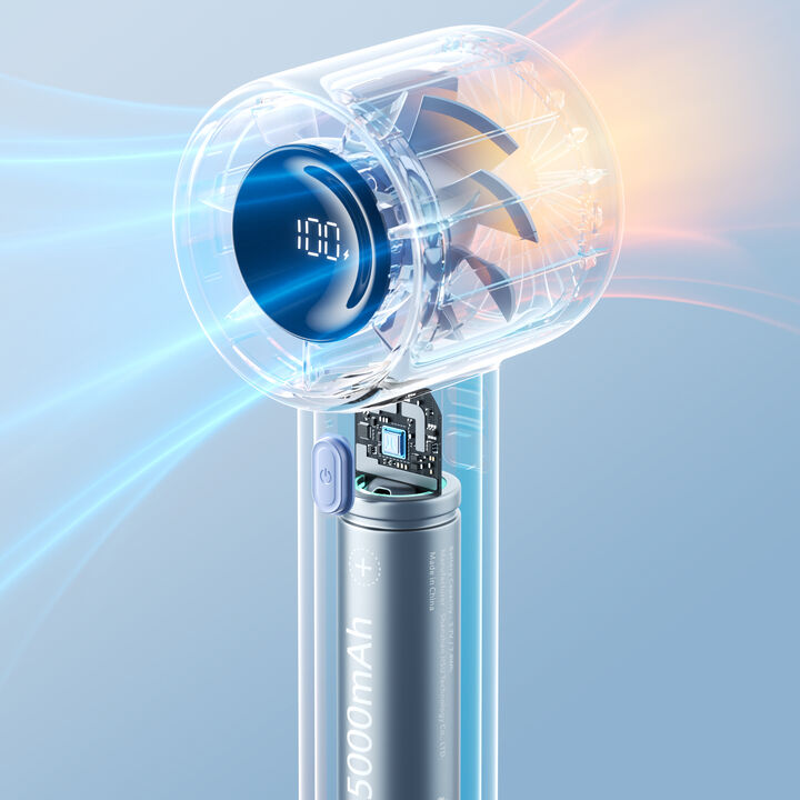 Descubre la libertad de refrescarte en cualquier momento y lugar con el Ventilador de Mano JisuLife Life10. Dise&ntilde;ado para ser tu compa&ntilde;ero perfecto, este ventilador port&aacute;til combina un rendimiento excepcional con una durabilidad incre&iacute;ble, todo en un tama&ntilde;o compacto y ligero.