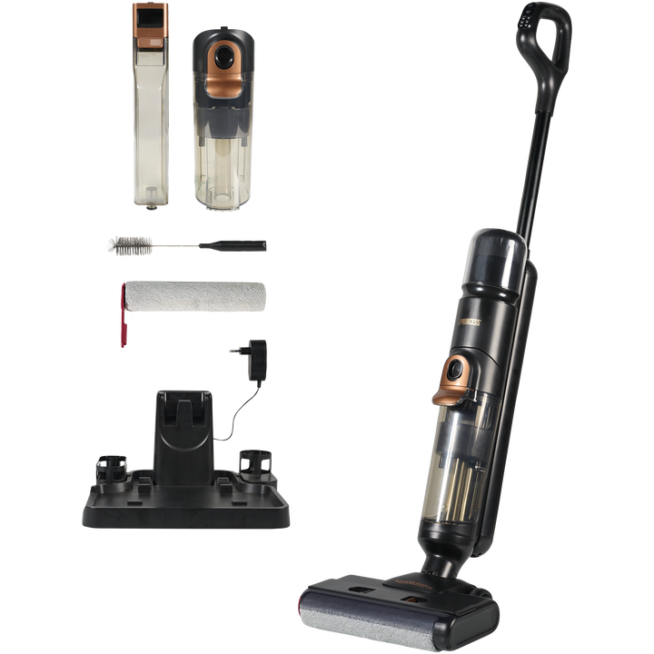 Limpiadora Aquamotion 4 en 1, aspira, friega y seca Princess 337020