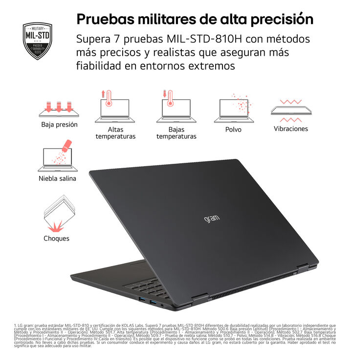 Port&aacute;til 16" Core Ultra 7 355 16Z90U-G.AU88BN