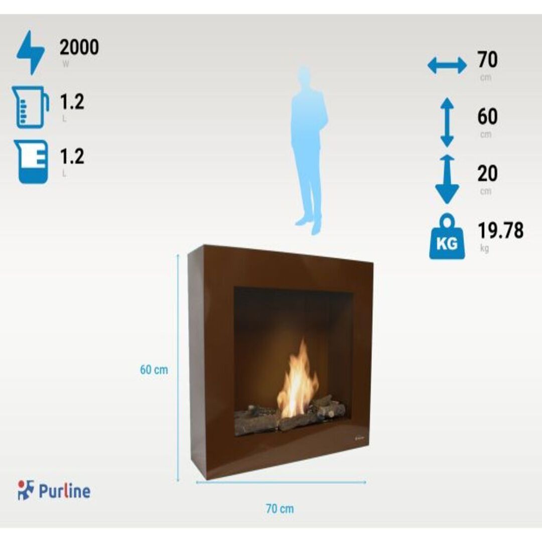 Chimenea etanol  BESTBIO-M