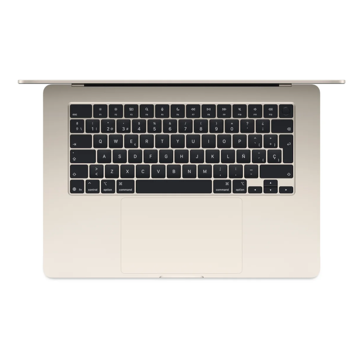 Al MacBook Air de 15 pulgadas con chip M4 trabajar y jugar no le pesa lo m&aacute;s m&iacute;nimo. Gracias a la combinaci&oacute;n de Apple Intelligence, una gran pantalla Liquid Retina, hasta 18 horas de autonom&iacute;a y un dise&ntilde;o superfino, ligero y ultrarresistente, el MacBook Air est&aacute; pensado para hacer lo que quieras donde quieras. Memoria 16 GB, capacidad SSD 256 GB.