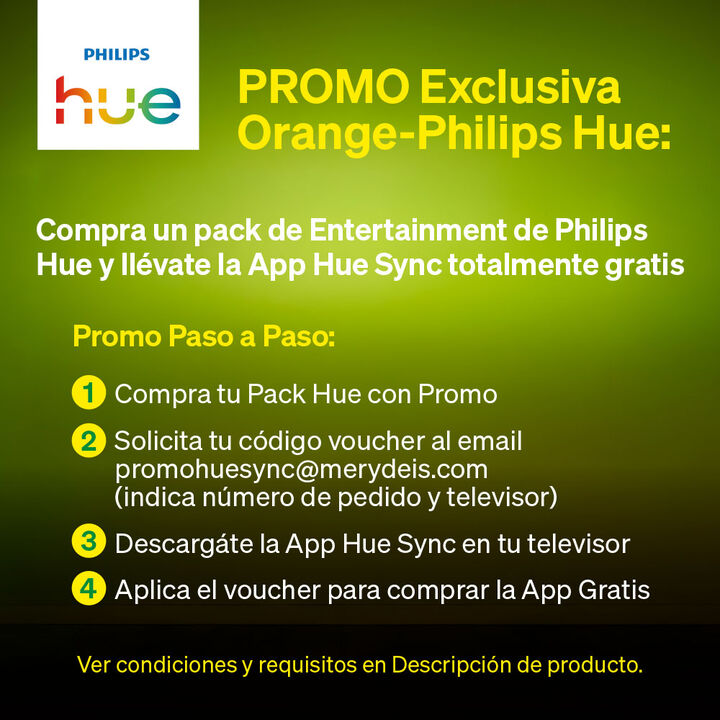 Philips HUE Tira Led Play Gradient para TV 65&rdquo; RGB