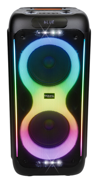 <p class="descripcion-producto">
  Este elegante altavoz multifunci&oacute;n iluminar&aacute; todas tus fiestas y eventos. 
  Con sus juegos de luces alrededor de los altavoces y a lo largo de los laterales del equipo, 
  as&iacute; como con los 2 estroboscopios en la parte superior e inferior, 
  este altavoz cautivar&aacute; a tus invitados y los animar&aacute; a disfrutar.
</p>