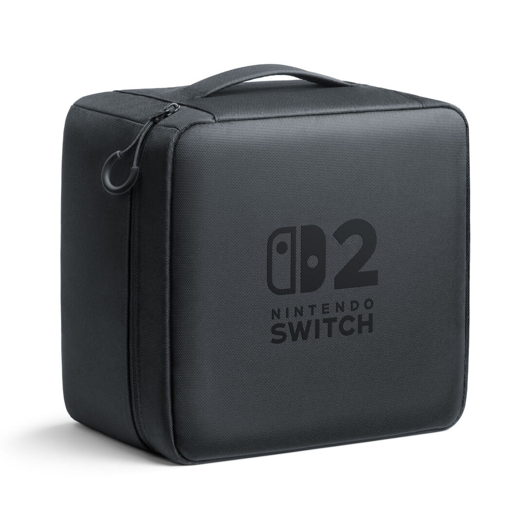 NINTENDO SWITCH 2 CARRYING CASE TODO-EN-UNO MALETIN PARA GUARDAR Y TRANSPORTAR SWITCH2 Y TODOS SUS ACCESORIOS Y JUEGOS
Maletín oficial de Nintendo para guardar y transportar todo el contenido de la caja de la consola Nintendo Switch 2 ademas de juegos.
En este maletín forrado y acolchado para mayor proteccion, pudes guardar y tansportar con seguridad tanto la propia consola Switch 2 como todos sus accesorios: joy-con, dock, cables, etc. y hasta un mando pro y 6 tarjetas de juego.