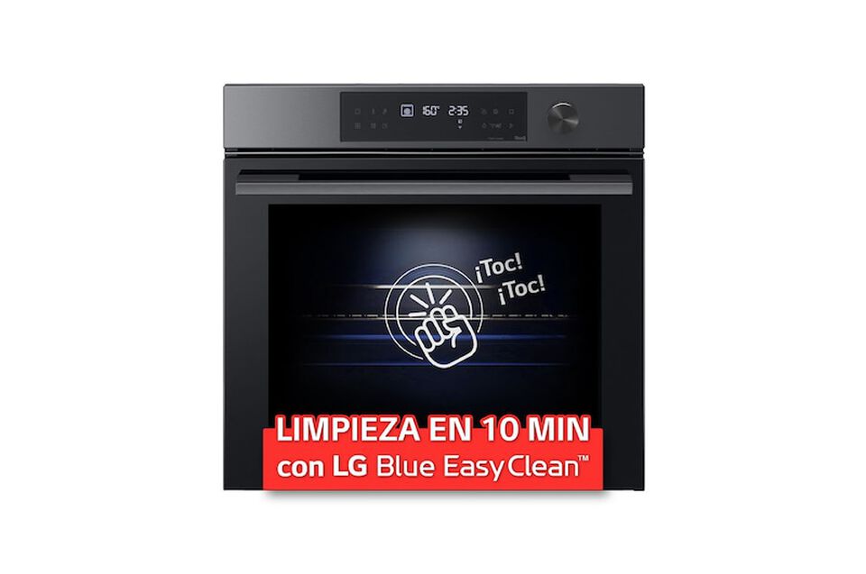 Horno multifunci&oacute;n pirol&iacute;tico de 76 litros con InstaView, EasyClean, Air Fry, Air Sous-Vide y dise&ntilde;o en acero negro mate. Clase A+ y cocci&oacute;n uniforme ProBake.