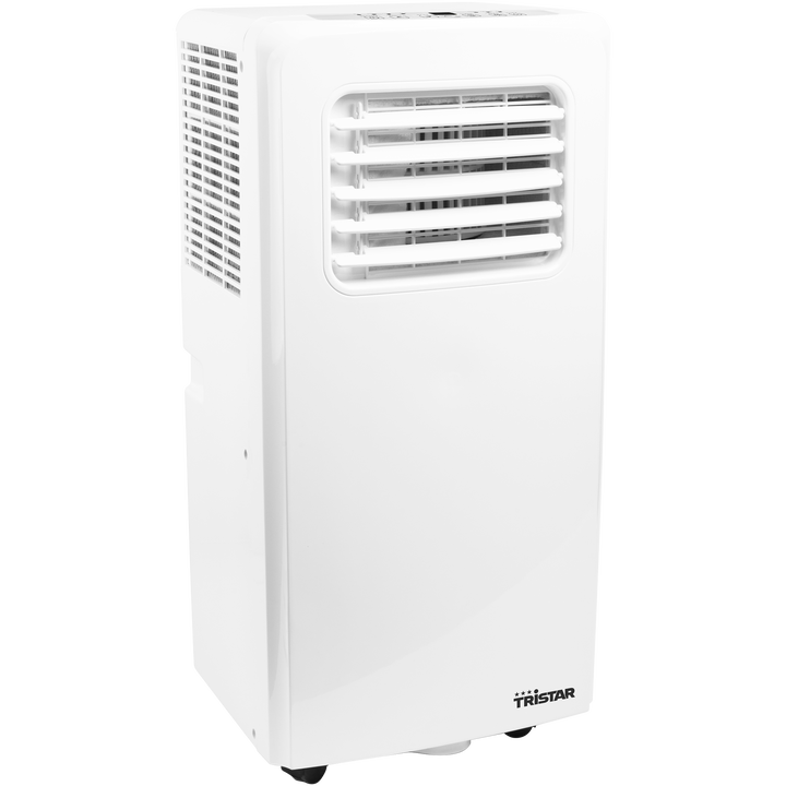 El aire acondicionado port&aacute;til Tristar AC-5531 es eficiente, port&aacute;til y f&aacute;cil de usar. El efecto refrigerante de este aire acondicionado se nota al instante de forma que la habitaci&oacute;n alcanzar&aacute; una temperatura confortable en poco tiempo. Por eso enseguida disfrutar&aacute; del frescor en los calurosos d&iacute;as de verano. No tendr&aacute; que preocuparse por la factura de la electricidad, porque el aire acondicionado cuenta con la etiqueta energ&eacute;tica A.