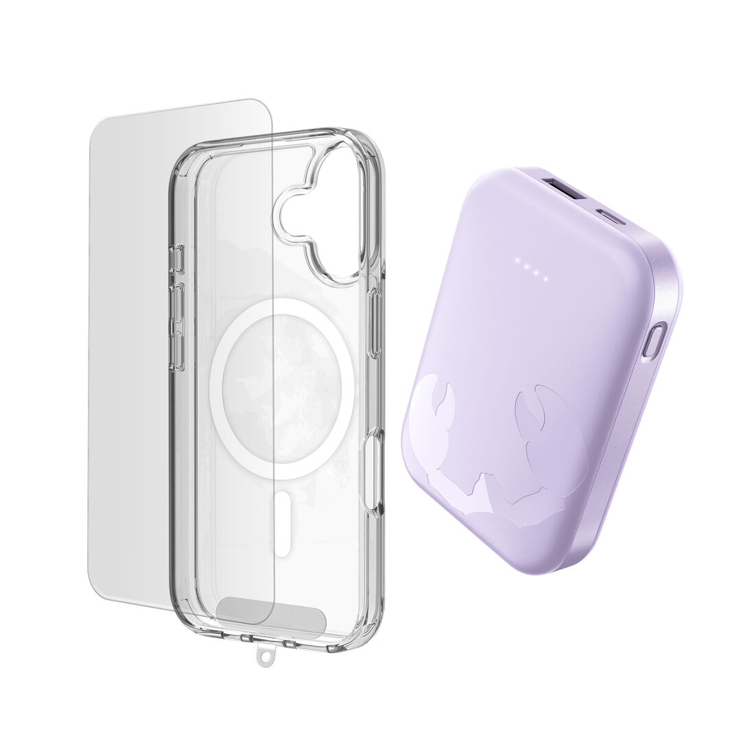 Pack Powerbank+Funda+Protector iPhone 17