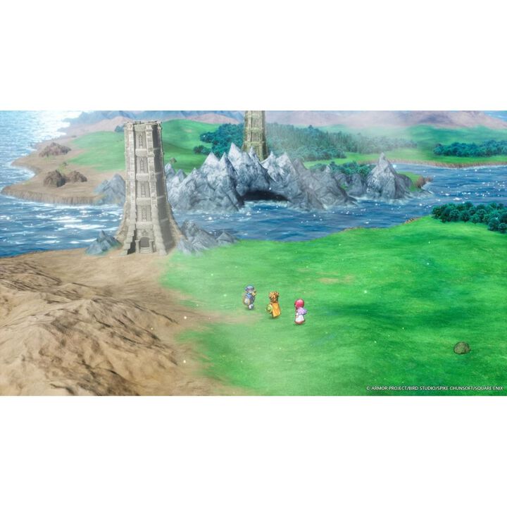 DRAGON QUEST I & II HD 2D REMAKE PS5 JUEGO F&Iacute;SICO PARA PLAYSTATION 5 VERSI&Oacute;N ESPA&Ntilde;OLA GARANT&Iacute;A EUROPEA EU WARRANTY


DRAGON QUEST I & II HD-2D Remake es una impresionante nueva versi&oacute;n de las dos primeras aventuras de la trilog&iacute;a de Erdrick reunidas en un &uacute;nico lote. Con impresionantes gr&aacute;ficos HD-2D, funciones mejoradas y contenidos adicionales, todo anima a embarcarse en estas &eacute;picas aventuras de fantas&iacute;a y salvar al mundo de la oscuridad.

DRAGON QUEST I & II HD 2D REMAKE


&bull; Una versi&oacute;n totalmente modernizada de los originales: Estamos ante las mejores versiones hasta la fecha de estos juegos, con impresionantes gr&aacute;ficos HD-2D que fusionan el pixel art con los gr&aacute;ficos en 3D, una interfaz actualizada y otras mejoras generales de sistema.

&bull; Combates al estilo tradicional de DRAGON QUEST: Una versi&oacute;n perfeccionada del cl&aacute;sico sistema de combate por turnos, con animaciones in&eacute;ditas y otras mejoras como velocidad de batalla ajustable, combates autom&aacute;ticos, etc.

&bull; Dos aventuras legendarias en un &uacute;nico lote: Descubre los &eacute;picos or&iacute;genes de la serie DRAGON QUEST con DRAGON QUEST I y DRAGON QUEST II. Dos juegos remozados de forma magistral y reunidos en un lote definitivo.

&bull; Aprecia una banda sonora atemporal: Unas composiciones musicales fascinantes y variadas que rebosan autenticidad y captan la esencia atemporal y la magia del universo de DRAGON QUEST.

DRAGON QUEST I: Sinopsis

Gracias a las heroicas gestas del legendario Erdrick, el Se&ntilde;or del Inframundo cay&oacute; derrotado y la paz volvi&oacute; a reinar en la tierra de Alefgrado. Aun as&iacute;, la ausencia de conflictos fue breve y no tard&oacute; en surgir una nueva amenaza: la del diab&oacute;lico Draconarius y, con &eacute;l, hordas de monstruos que plagan el mundo entero. &iexcl;Ahora, la misi&oacute;n de acabar con el mal y socorrer a la humanidad recae sobre ti, el descendiente de Erdrick!
DRAGON QUEST II: Sinopsis

Han pasado numerosos lustros desde que el h&eacute;roe salv&oacute; Alefgrado, una haza&ntilde;a que le granje&oacute; el mismo t&iacute;tulo de su antepasado. En el presente, existen tres grandes reinos fundados por este &ldquo;segundo Erdrick&rdquo; y sus v&aacute;stagos. Sin embargo, la oscuridad tambi&eacute;n sigue vigente, y una s&uacute;bita invasi&oacute;n de criaturas malignas vuelve a sumir al mundo en la penumbra. Los &uacute;nicos capaces de plantar cara a las fuerzas del mal y sus p&eacute;rfidas ambiciones son un grupo de j&oacute;venes pr&iacute;ncipes y princesas pertenecientes al linaje de Erdrick. &iexcl;La nueva generaci&oacute;n de h&eacute;roes deber&aacute; luchar para estar a la altura de su legado!