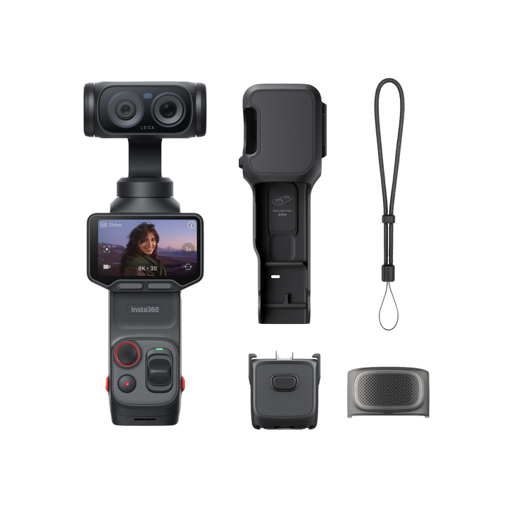 El poder del 8K en su estado m&aacute;s puro. Pensado para quienes buscan la m&aacute;xima calidad de imagen cinematogr&aacute;fica con estabilizaci&oacute;n perfecta, pero prefieren un equipo ligero, directo y sin complicaciones. Ideal si ya tienes tus propios accesorios o si buscas capturar tomas &eacute;picas del d&iacute;a a d&iacute;a, viajes y acci&oacute;n con la mayor comodidad posible. &iexcl;Enciende, dispara y crea cine en 8K!