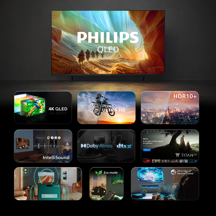 43" 4K QLED Smart TV