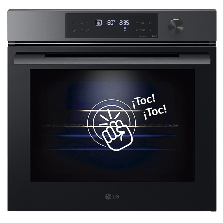 Horno multifunci&oacute;n pirol&iacute;tico de 76 litros con InstaView, EasyClean, Air Fry, Air Sous-Vide y dise&ntilde;o en acero negro mate. Clase A+ y cocci&oacute;n uniforme ProBake.