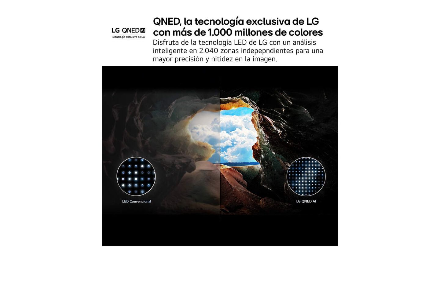 Smart TV LG QNED AI QNED80 50 pulgadas 4K 2025