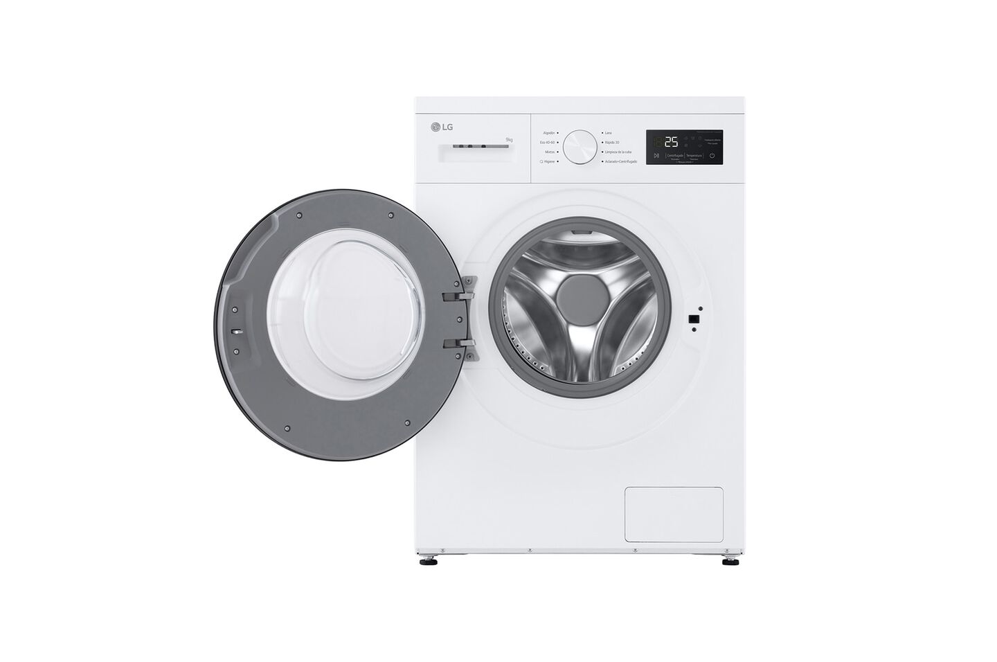 Lavadora LG 9 kg con AI Direct Drive, Steam y fondo 47 cm