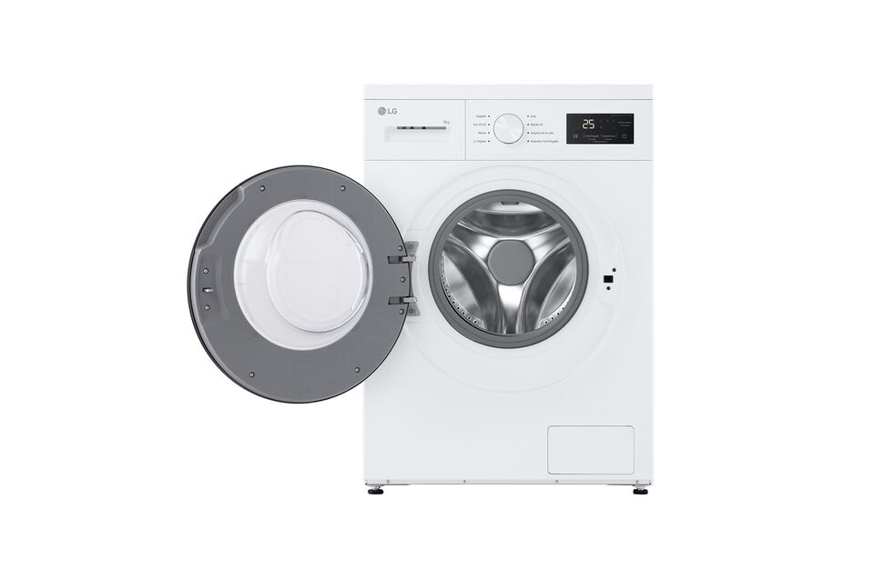 Lavadora LG 9 kg con AI Direct Drive, Steam y fondo 47 cm