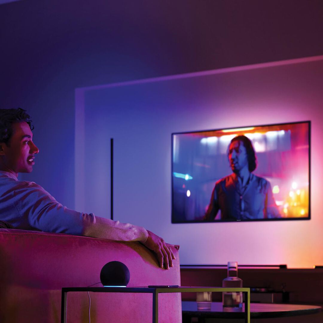 Tubo Led Play Negro L (125cm) RGB TVs 40-75"