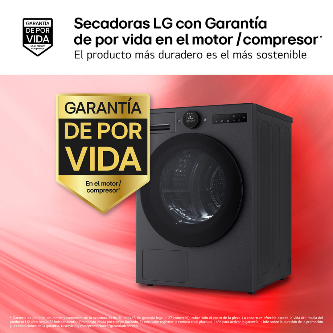 Secadora con IA 9kg RHX7009TBB