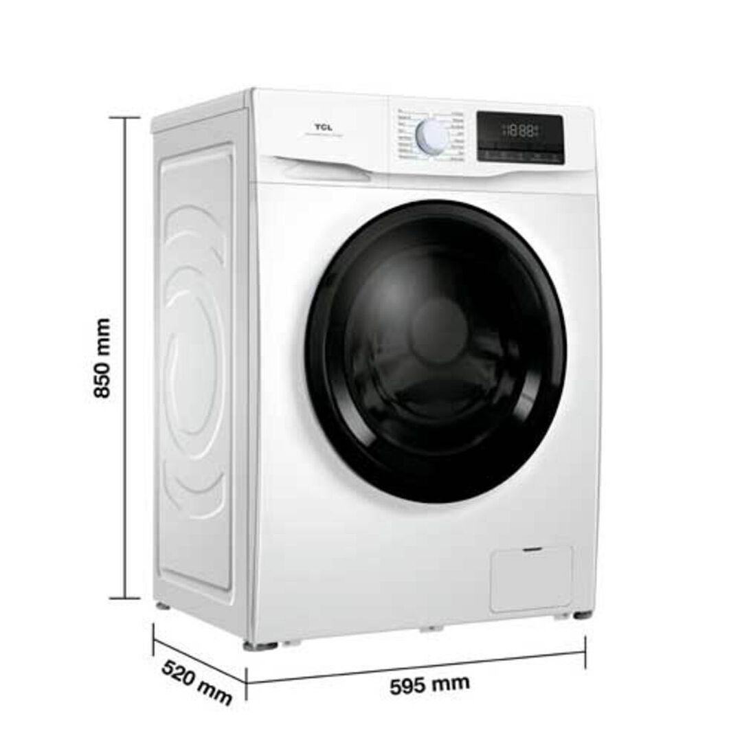 Lavadora 8kg 1400rpm TCL FF0814WA1ES Blanca A-10%