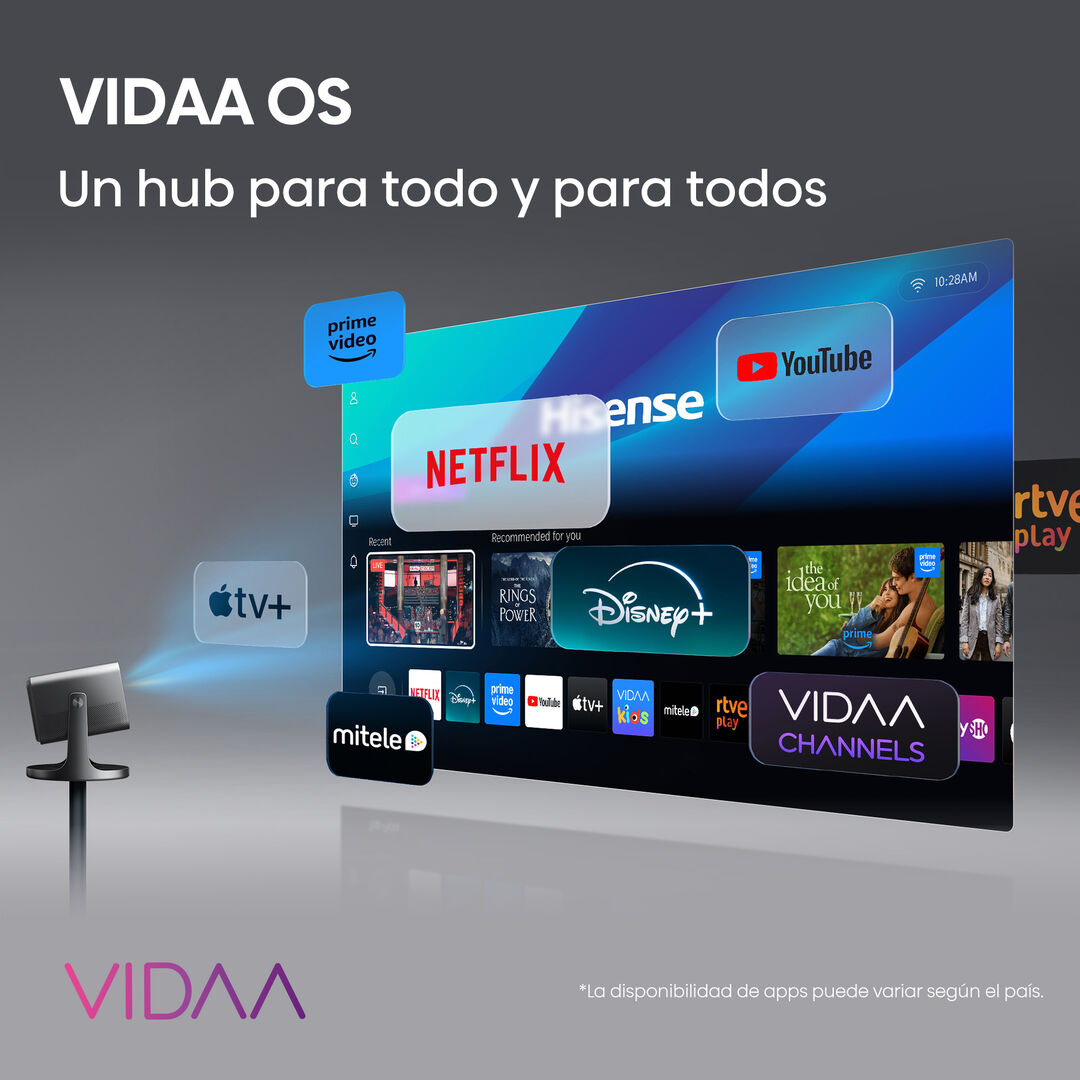 Proyector Mini L&aacute;ser TriChroma 4K UHD - C3