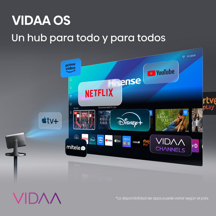 Proyector Mini L&aacute;ser TriChroma 4K UHD - C3