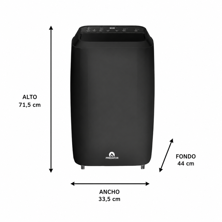 Aire acondici. port&aacute;til 3.010 fri/h. S30WIFI