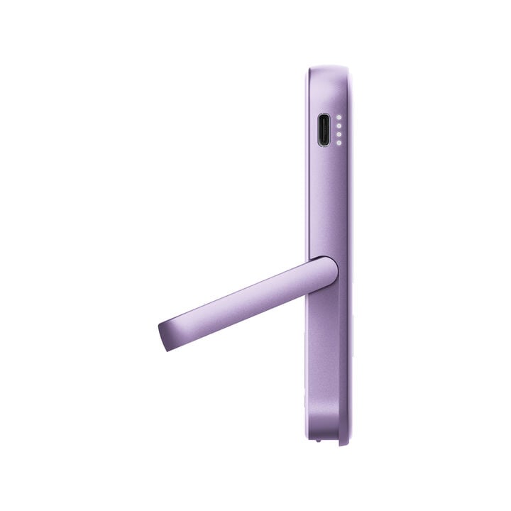 Magnetic Wireless Powerbank
Batería recargable Wireless MagSafe
Hazlo a tu manera con la ultrafina Magnetic Wireless Powerbank, imprescindible para la carga inalámbrica en cualquier lugar. Los potentes imanes garantizan una conexión segura con tu iPhone y el soporte desplegable ofrece un ángulo de visión cómodo.
 Compatible con iPhone MagSafe (iPhone 12 en adelante)
 Soporte para iPhone incorporado
 Aprobado para avión Magnetic Wireless Powerbank
Batería recargable Wireless MagSafe
Hazlo a tu manera con la ultrafina Magnetic Wireless Powerbank, imprescindible para la carga inalámbrica en cualquier lugar. Los potentes imanes garantizan una conexión segura con tu iPhone y el soporte desplegable ofrece un ángulo de visión cómodo.
 Compatible con iPhone MagSafe (iPhone 12 en adelante)
 Soporte para iPhone incorporado
 Aprobado para avión