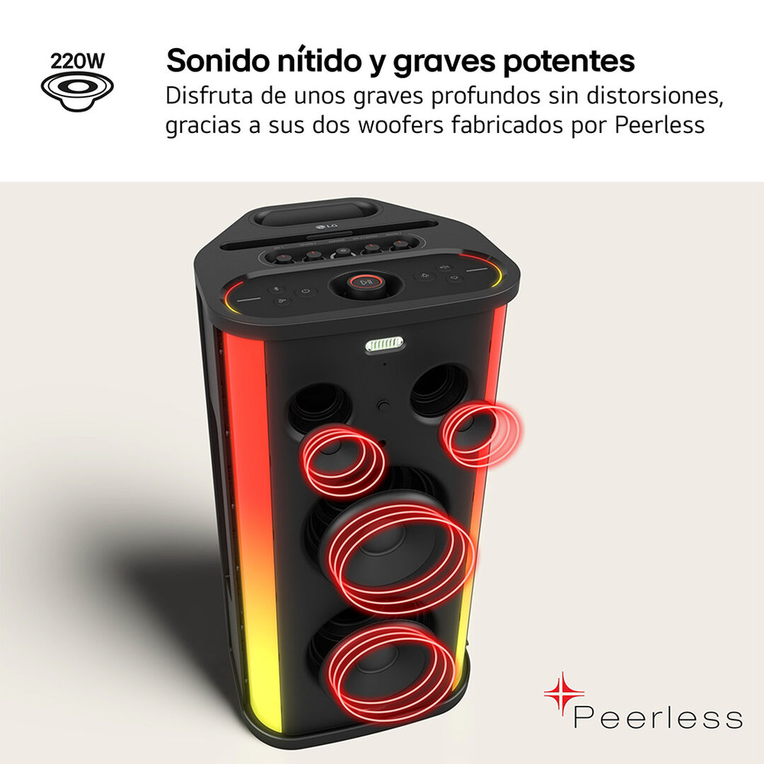 Altavoz Port&aacute;til 220W STAGE501