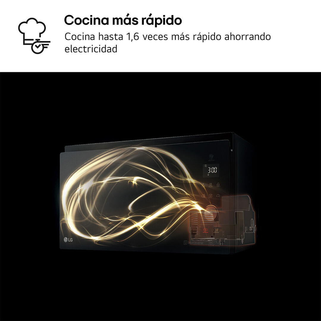 Microondas 4 en 1 Smart Inverter 1100W 39L
