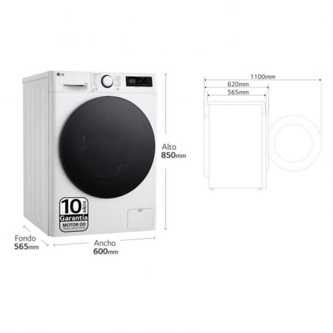 Lavadora F4WR6010AGW 10 kg Blanco