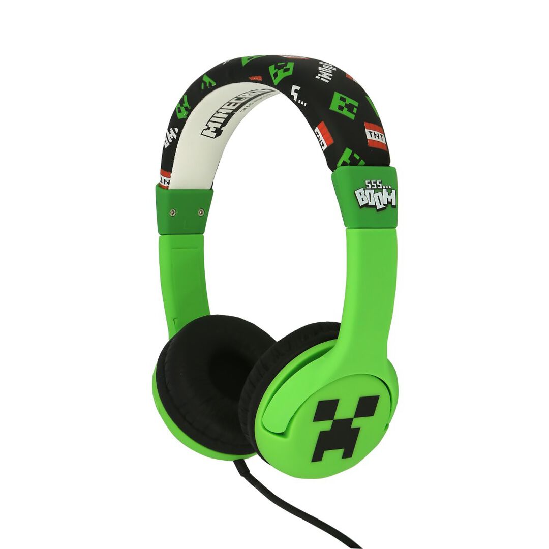 Auricular Minecraft Creeper con Limitador Volumen