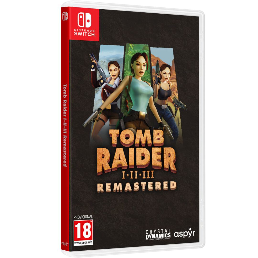 Tomb Raider I-III Remastered St. Lara Croft Switch