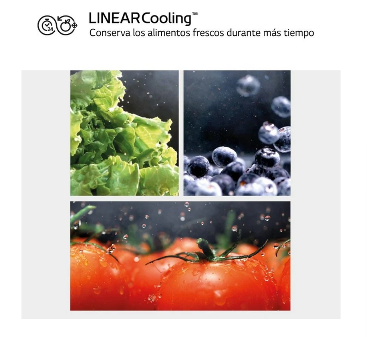 Dise&ntilde;o Premium y elegante, perfectamente integrado en el dise&ntilde;o de tu cocina. Puerta plana que completa el dise&ntilde;o minimalista y Premium de este frigor&iacute;fico LG GML960PYBE.