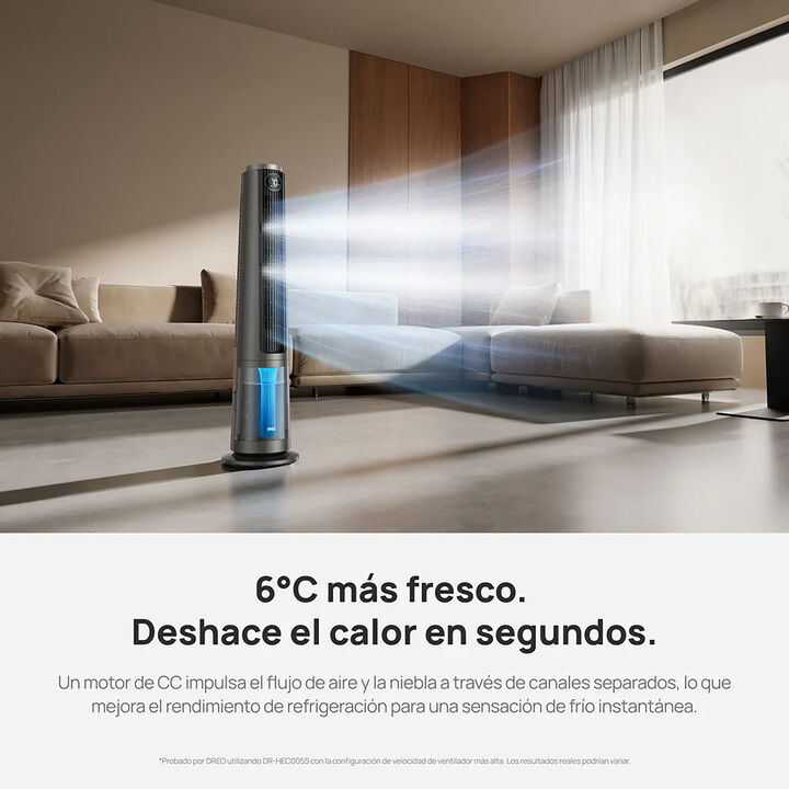 Ventilador de torre con refrigeraci&oacute;n avanzada