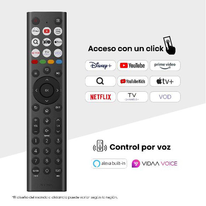 QLED TV 65E7Q Pro Gaming . Serie E7Q PRO . TV 65 pulgadas con Modo Juego de 144Hz
AMD Freesync Premium Pro, Dolby Vision IQ + Dolby Atmos, Hi-Concerto, Procesador Hi-View Engine