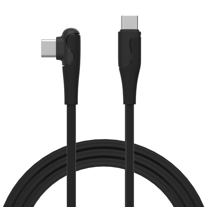 Carga y transfiere datos entre tus dispositivos con la nueva gama de cables y cargadores de muvit for change y contribuye a hacer del planeta un lugar mejor. 

Juega con tu smartphone mientras lo cargas sin preocupaciones. Con este cable para carga y transferencia de datos con conector Tipo C a Tipo C, 3A transferencia r&aacute;pida, 1.2m de longitud, en color negro, 100% reciclable y fabricado con&nbsp;materiales&nbsp;reciclados de origen certificado&nbsp;RCS - RECYCLED CLAIM STANDARD.&nbsp; 

En muvit for change nos comprometemos a donar el 1% de los ingresos para el planeta*.&nbsp;